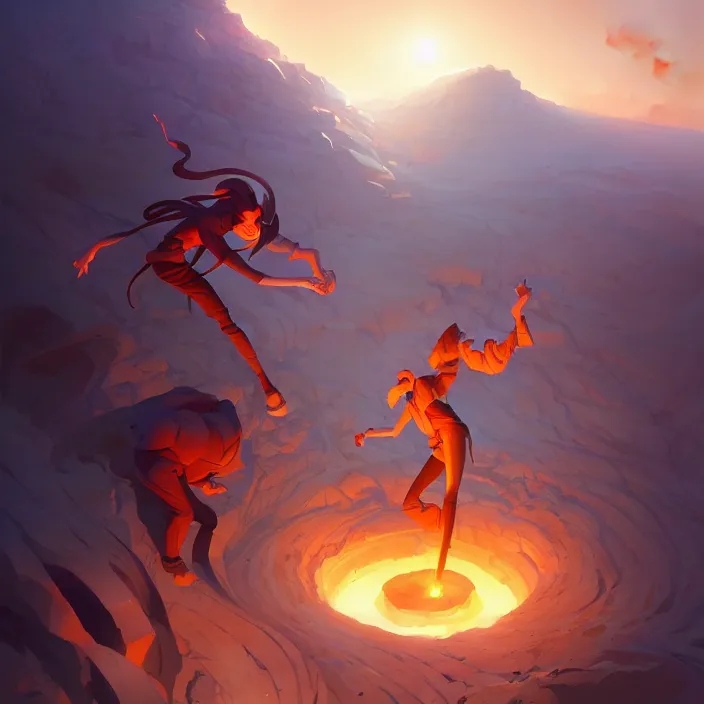 Image similar to digging to the centre of the earth, in marble incrusted of legends official fanart behance hd by jesper ejsing, by rhads, makoto shinkai and lois van baarle, ilya kuvshinov, rossdraws global illumination