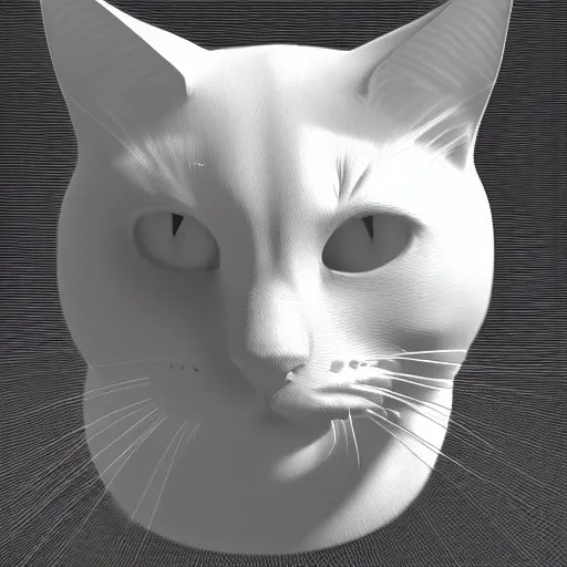 Prompt: cat 3d rendering from different angles