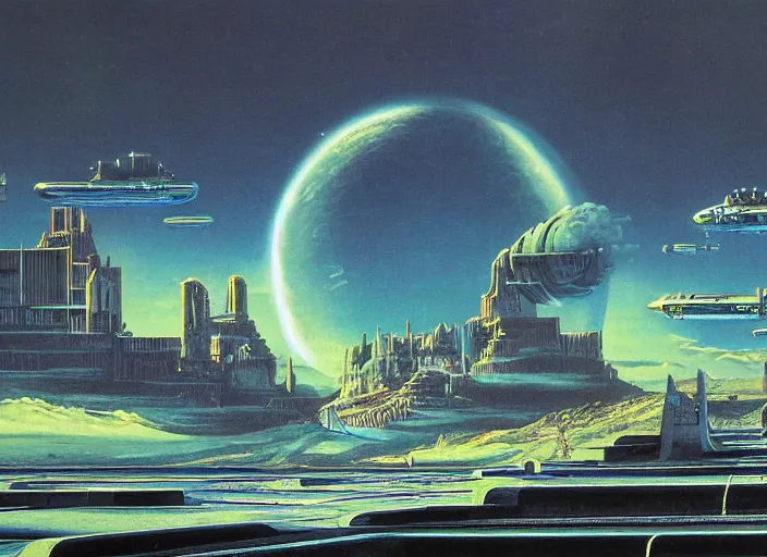 Prompt: matte painting, angus mckie