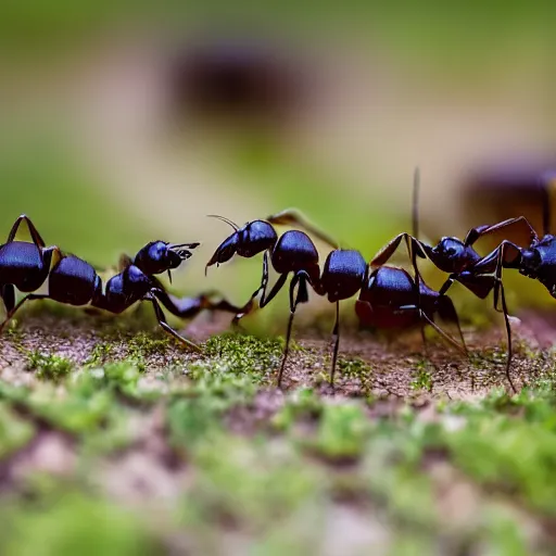 Image similar to macro photo of ants herding their elephants