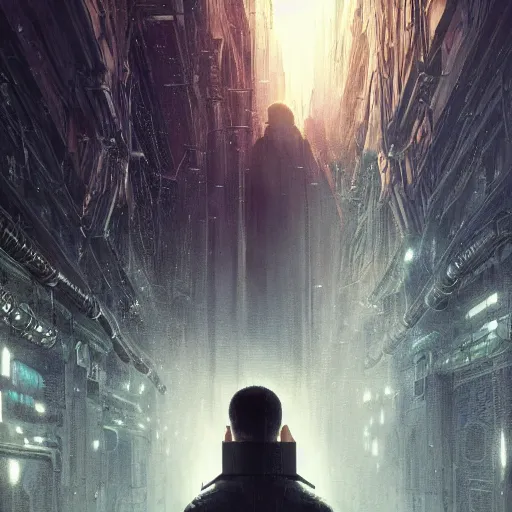 Prompt: matrix the movie, highly detailed, illustration, fantasy art, in the style of greg rutkowski, cinematic shot, epic, fantasy, intricate, hyper detailed, artstation, concept art, smooth, sharp focus, ray tracing