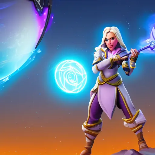 Image similar to jaina proudmoore in fortnite