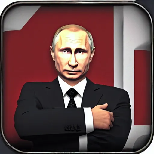 Image similar to Putin in ROBLOX.