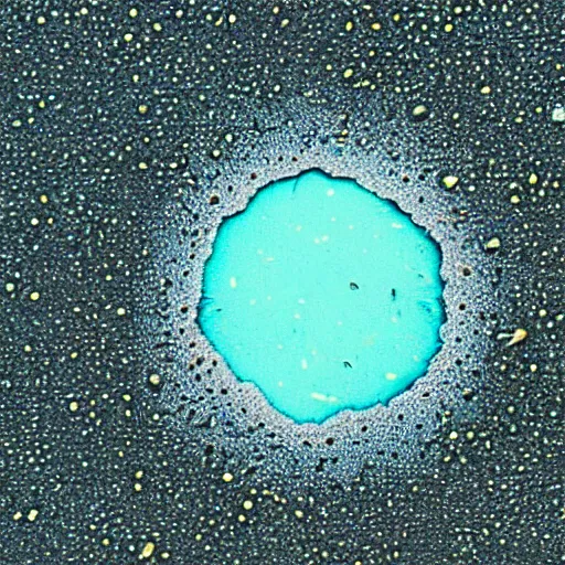 Prompt: close - up of amoeba