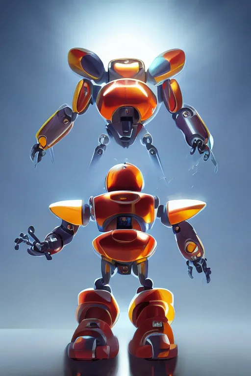 Image similar to metabots medabots medarotto medarot robot minimalist comics, behance hd by jesper ejsing, by rhads, makoto shinkai and lois van baarle, ilya kuvshinov, rossdraws global illumination ray tracing hdr radiating a glowing aura