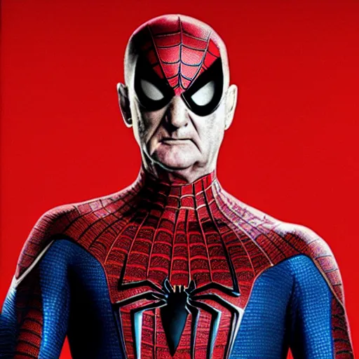 Image similar to bill murray as spiderman, movie still, promotional shot