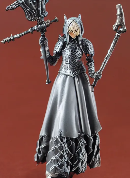 Image similar to 80mm, resin detailed model figure of Alchemy Imperial Princess knight gothic silver