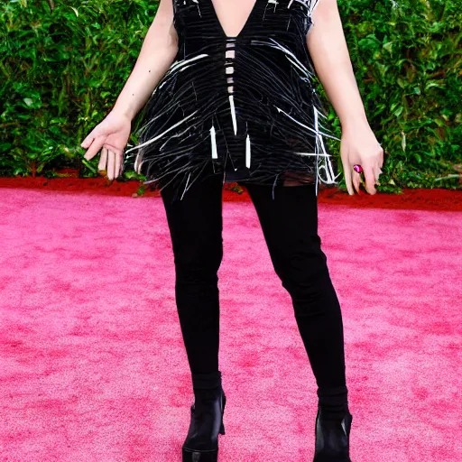 Image similar to Sia Furler red carpet