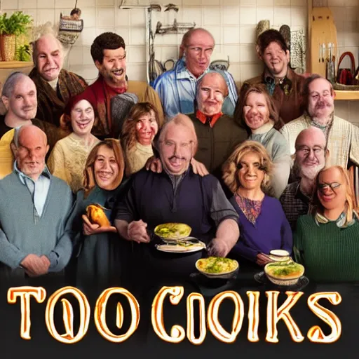 Image similar to too many cooks