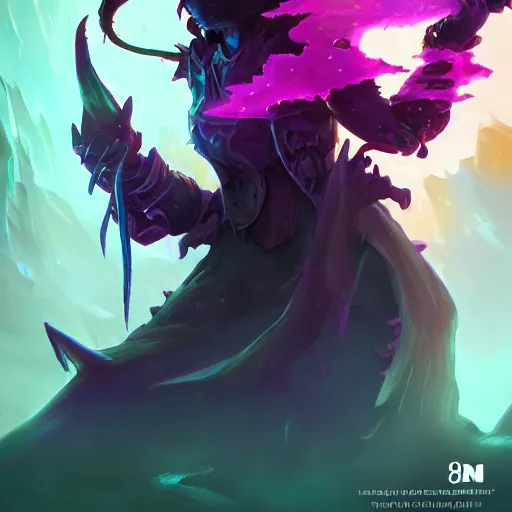 Image similar to arcane style void creature, violet spike smoke, bright art masterpiece artstation. 8k, sharp high quality artwork in style of Jose Daniel Cabrera Pena and Greg Rutkowski, concept art by Tooth Wu, blizzard warcraft artwork, hearthstone card game artwork, violet flower, violet flower, violet flower, portal