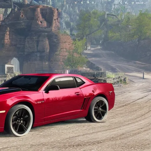 Image similar to 2 0 1 3 chevrolet camaro ss in red dead redemption 2