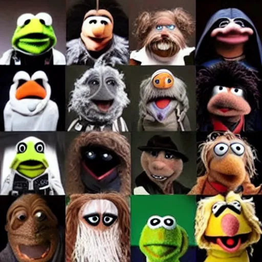 Image similar to stars wars cast as muppets