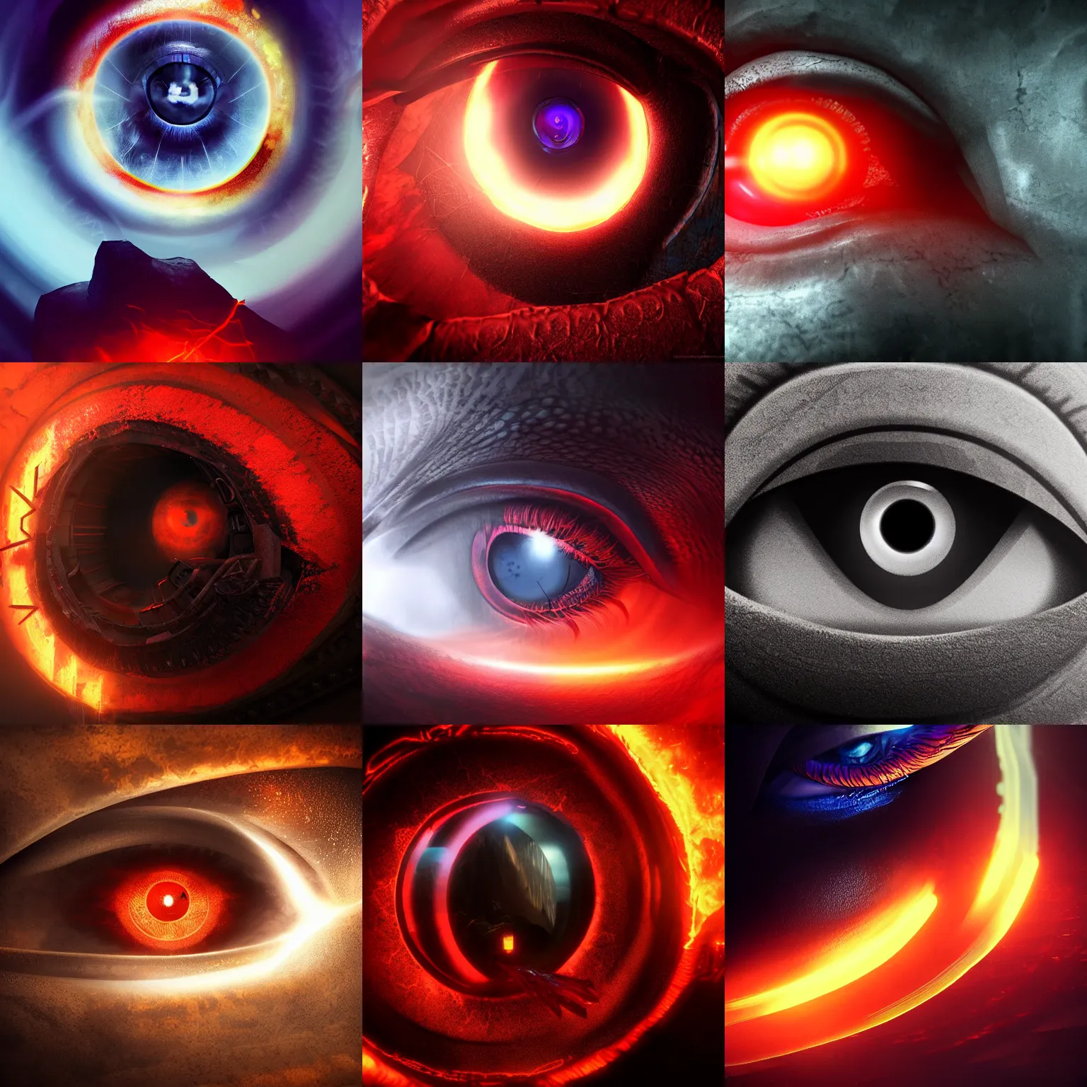 ArtStation - Naruto eyes