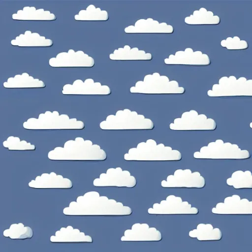 Image similar to set of white clouds clipart vector design illustration. white cloud, cloudy, drawing, icon set. vector clipart print