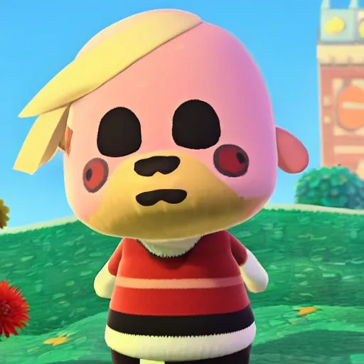 Prompt: boris johnson as an animal crossing villager. animal crossing new horizons, octane render