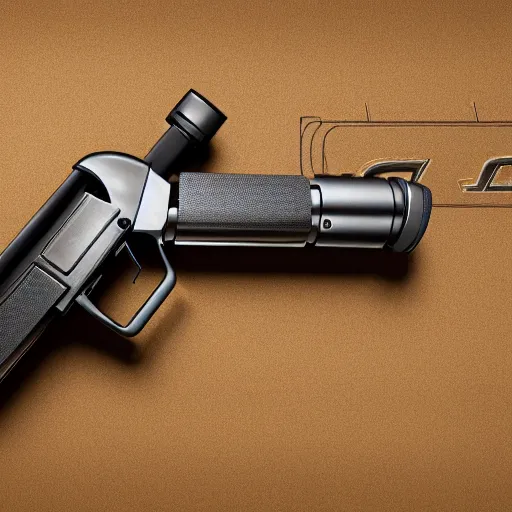 Prompt: a gun shooting a gun, 4k, photorealistic, close up