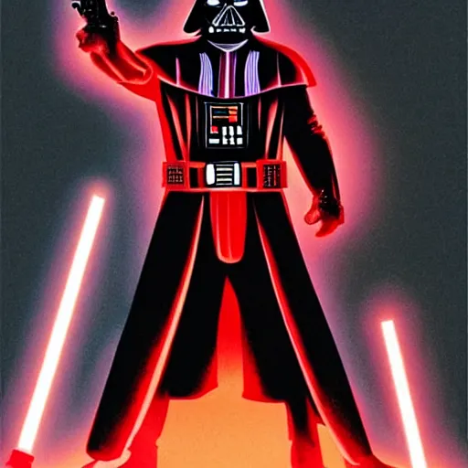 Prompt: darth vader as the terminator