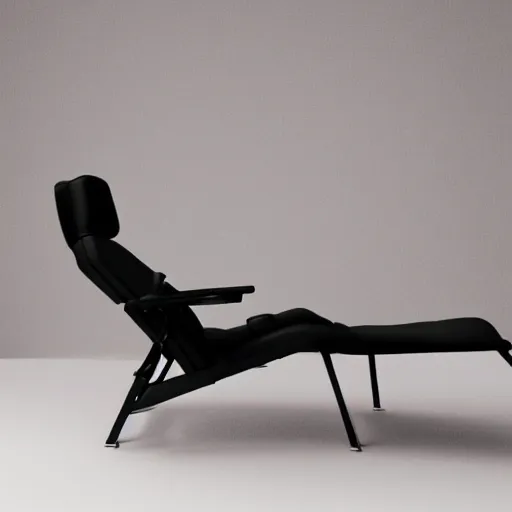 Prompt: person reclining on a chair, photorealistic, 8k