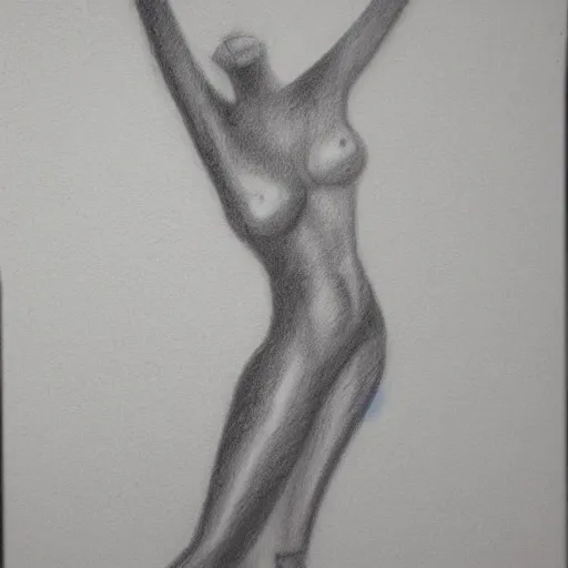 Prompt: unbearable lightness of being, pencil art