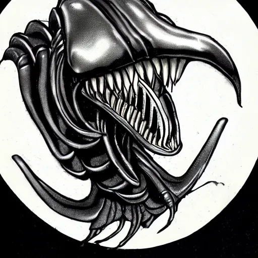 Xenomorph by George Scharfenberg  Tattoos