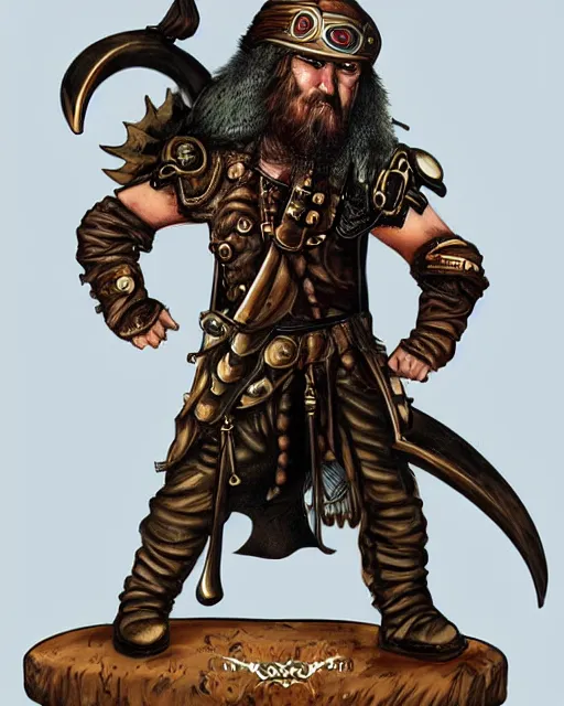 Image similar to steampunk viking warrior