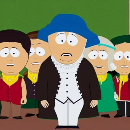 Prompt: Mozart in South Park