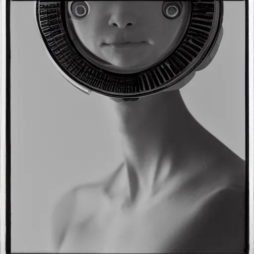 Prompt: A photography that is self-portrait of the artificial intelligence