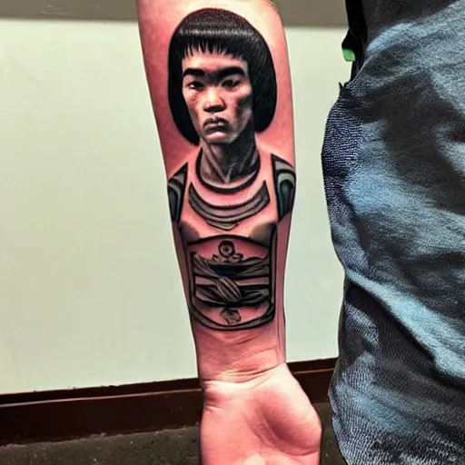 Bruce Lee 3D Pack - ArtWear Tattoo