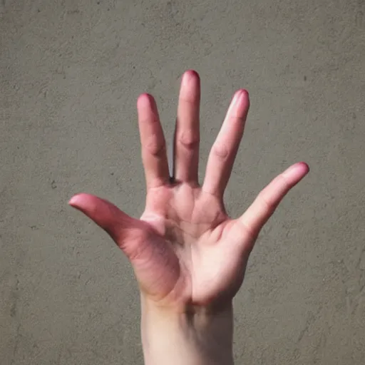 Image similar to a 5 finger hand