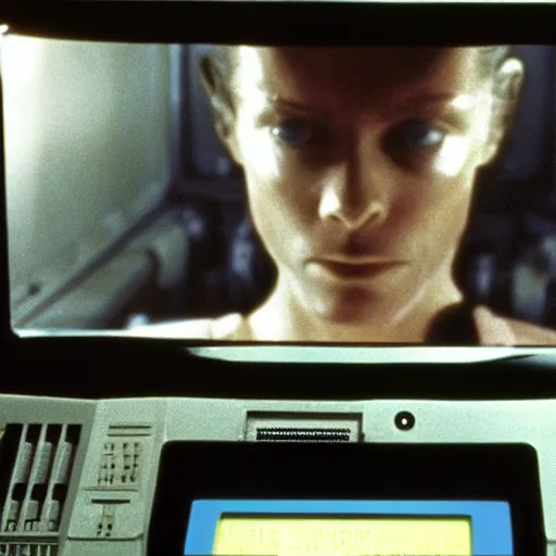 Image similar to computer display from the movie alien 1 9 7 9