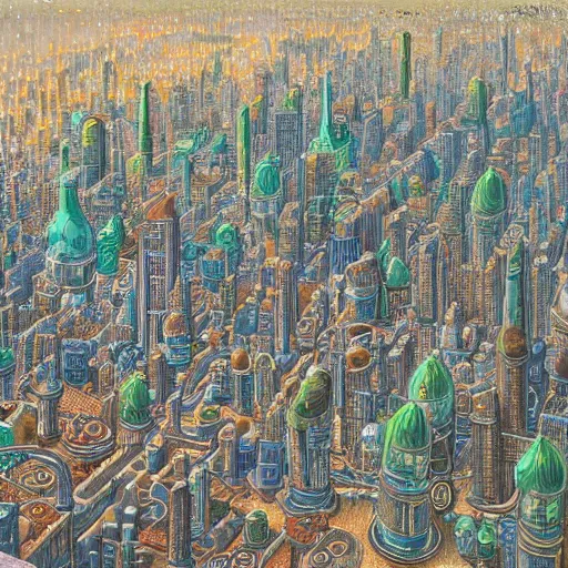 Prompt: city made of bubbles, 1 9 2 0 ’ s colored pencil, highly detailed, highly accurate, deep aesthetic, 8 k, highly ornate intricate details, cinematic lighting, rich colors, ray tracing, hyperrealistic, photorealistic, cinematic landscape, trending on artstation,