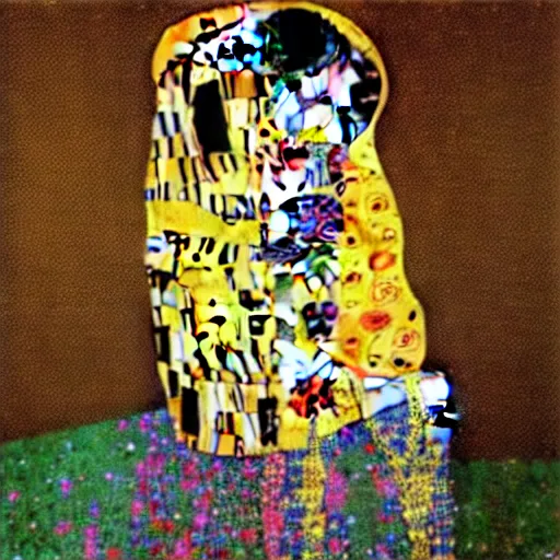 Image similar to Gustav Klimt's Spirited Away