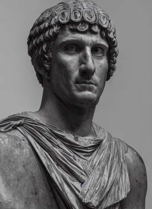 Image similar to a full portrait photo of julius caesar, f / 2 2, 3 5 mm, 2 7 0 0 k, lighting, perfect faces, award winning photography.