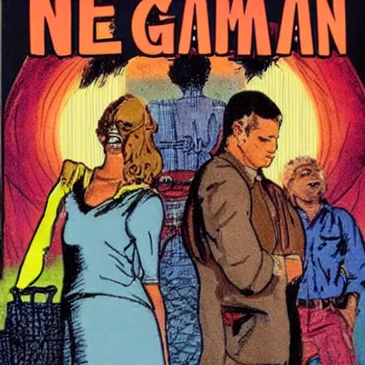 Image similar to neil gaimans sandman tv adaptation