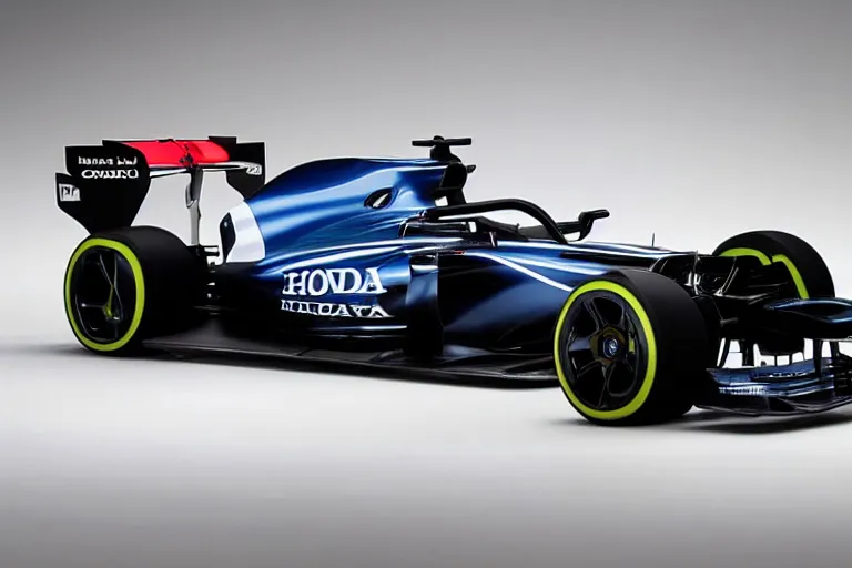 Image similar to photo of the new honda concept car inspired by f 1