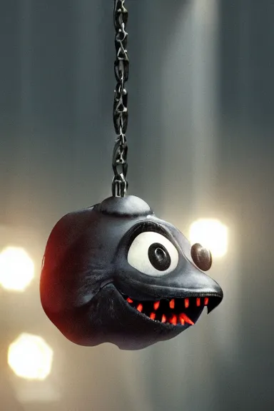 Image similar to very very intricate photorealistic photo of a chain chomp in an episode of game of thrones, photo is in focus with detailed atmospheric lighting, award - winning details