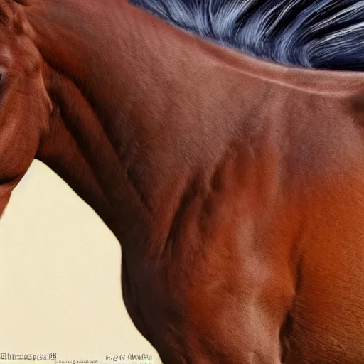 Prompt: photo of a beautiful horse, photorealistic, highly detailed, amazing