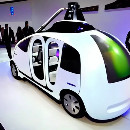 Image similar to weaponized self driving car by google