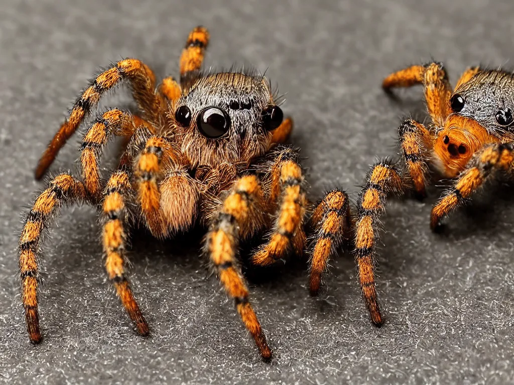 Image similar to close up shots of cute spider