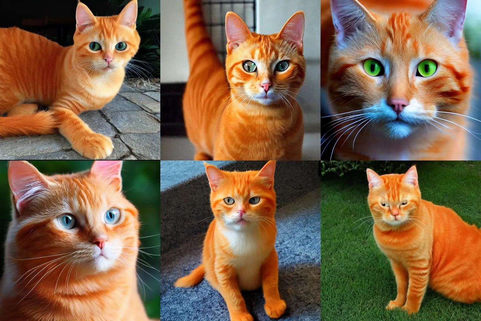 Prompt: prettiest orange tabby cat