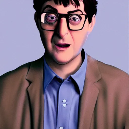 Prompt: buster bluth, from arrested development, animated by hayao miyazaki