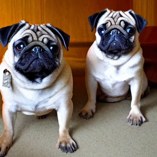 Prompt: pugs