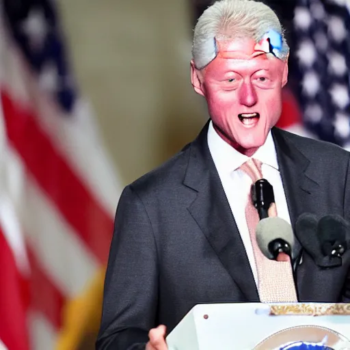 Image similar to bill clinton wearing a dress