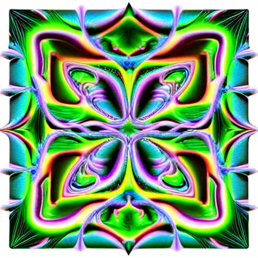 Prompt: Multidimentional 3D fractal