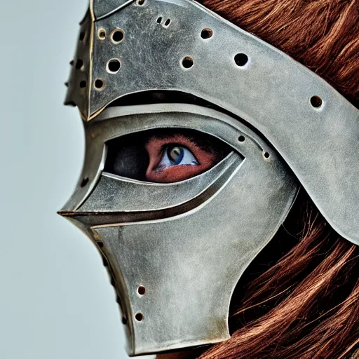 Image similar to a lovely female knight made of cardboard, single face, full-body, tonal color, cute, cinematic, hyper realist, matte painting, Da Vinci, wide angle shot , high resolution, 8k, rule of thirds, insanely detailed and intricate, beautiful, cinematic