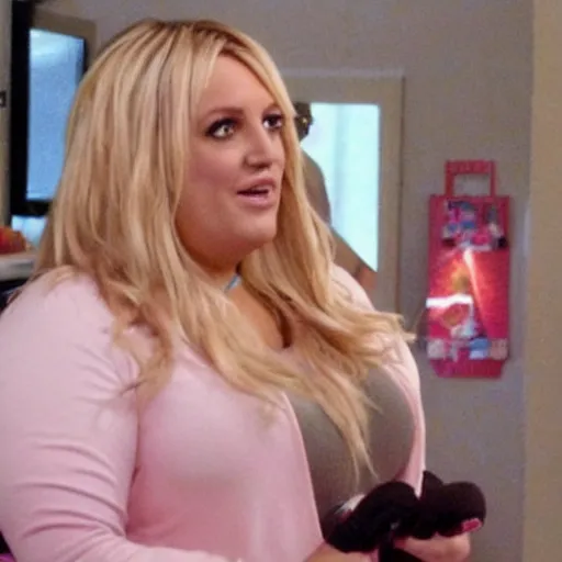 Prompt: britni spears featured on an episode of my 6 0 0 - lb life