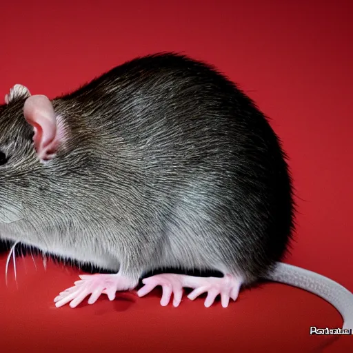 Prompt: rat with Putin's face, clear photo ultra hd 4k