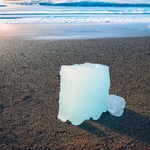 Image similar to ice block on the beach