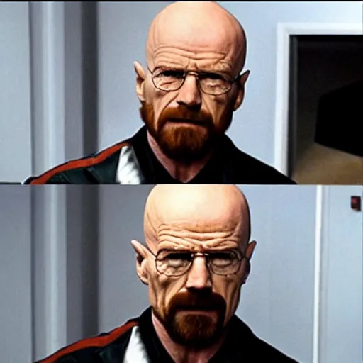 Image similar to walter white as gigachad