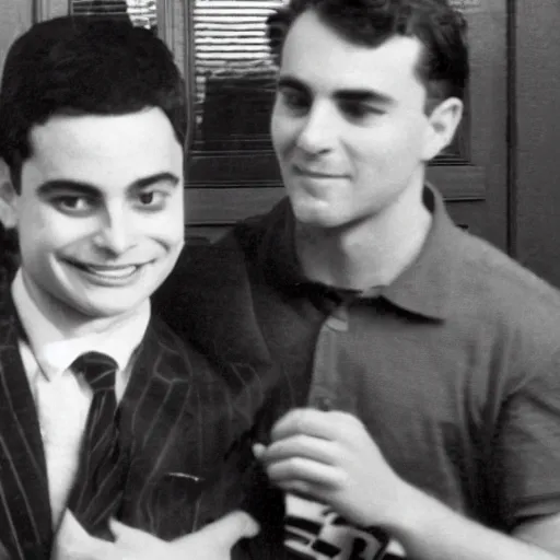 Prompt: Historical photograph of Ben Shapiro being hog-tied, high detail